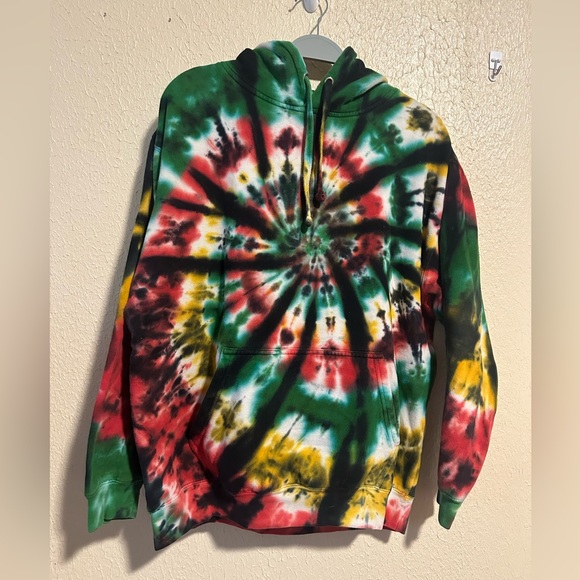 Max Roux RASTA Hoodie Size Large - Picture 1 of 6
